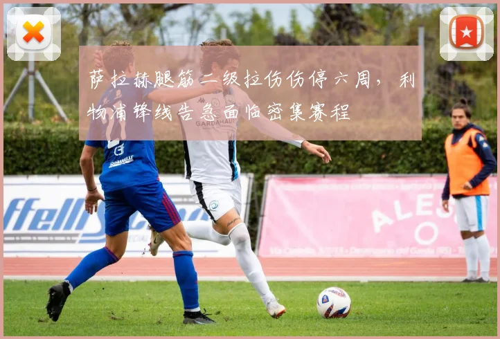 萨拉赫腿筋二级拉伤伤停六周，利物浦锋线告急面临密集赛程